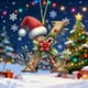 thumbnail image 4 of Adornos navideños, 26 letras, decoración para árbol de Navidad, colgante, adornos para árbol de Navidad, adornos navideños, decoración navideña, decoración colgante para árbol de Navidad, colgante con, 4 of 7