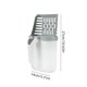thumbnail image 3 of Cuchara para arena para gatos con contenedor y contenedor de almacenamiento de residuos, sistema portátil 3 en 1 para trituradores de gatos, plástico gris, 10,24 x 5,51 pulgadas, diseño ligero, 3 of 7