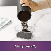 Mr. Coffee Simple Grind 14 Cup Coffee Grinder, Black