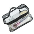 thumbnail image 4 of PVC Toiletry Bag Waterproof Transparent Bag Portable Travel Hand Carrying Storage Bag, 4 of 14