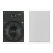 Angle View: BIC America Muro M-60 2-way In-wall Speaker, 120 W RMS