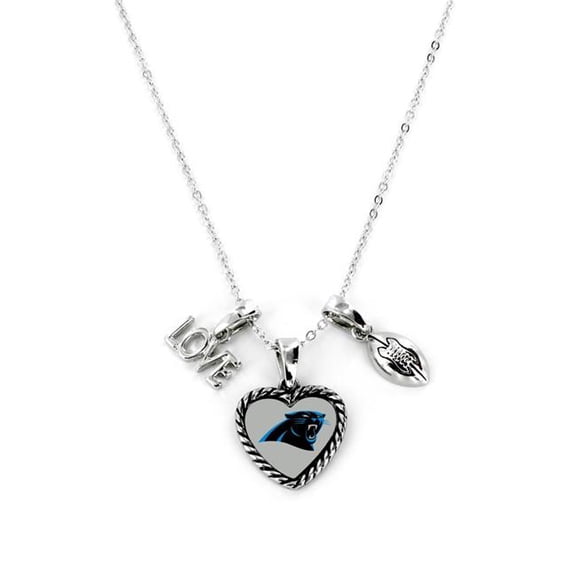 Carolina Panthers Necklace Charmed Sport Love Football