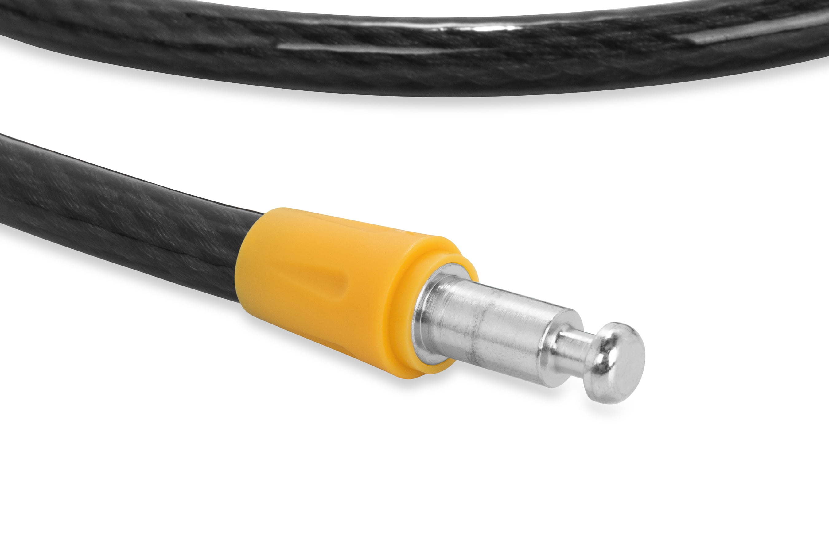 Camco PowerGrip Camper/RV Cable Lock | Features 60" Long Braided Steel Wire Rope with a Durable Vinyl Coating (44290)