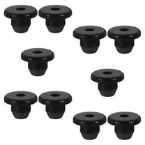 SOPOTUTU 10Pcs Black Rubber Oil Reservoir Filler Plugs for Universal Floor and Hydraulic Jacks