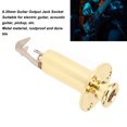 thumbnail image 4 of Guitar Output Jack Socket Metal Acoustic Guitar Endpin Output Jack Socket With 6.35mm Universal Interface For Pickups, 4 of 8