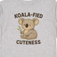 thumbnail image 4 of Inktastic Adorable Koala-fied Cuteness Baby and Kids Boys or Girls Long Sleeve Toddler T-Shirt, 4 of 5