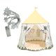 thumbnail image 1 of Tienda ,Tienda de juegos Princess Castle interior y exterior,Tienda Teepee Castle,casas de juegos,tienda de juegos para niños,Tienda de juegos con bolsa de transporte, 1 of 9