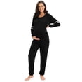 thumbnail image 2 of Xmarks Maternity Pajama Sets Labor Delivery Nursing PJS Pregnancy Breastfeeding PJ Set Sleepwear, 2 of 8