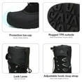 thumbnail image 4 of NORTIV 8 Men's Waterproof Hiking Winter Snow Boots Insulated Liner Lightweight Outdoor Tall Boots, 4 of 7