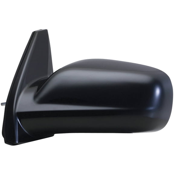 70588T - Fit System Driver Side Mirror for 03-08 Toyota Matrix, black, non-foldaway, Manual Remote Fits select: 2003-2008 TOYOTA COROLLA MATRIX