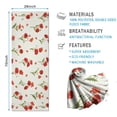 thumbnail image 2 of Pioneer Flower Floral Print Pattern Hot Yoga Mat Towel Non Slip for Hot Yoga - Quick-Drying Yoga Mat Cover with 4 Corner Pockets with Travel Bag - Hot Yoga Towel Non Slip 70"x26", 2 of 6