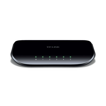 UPC: 0845973020255 | TP-Link 5 Port Gigabit Ethernet Network Switch | Plug and Play | Desktop or Wall-Mount | Plastic Case Ethernet Splitter | Fanless | Traffic Optimization | Unmanaged (TL-SG1005D)