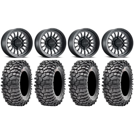 Method 411 15 Black (5+2) Wheels 35 Roxxzilla Tires Polaris RZR XP 1000 / PRO XP / Ranger XP 900/1000 Method 411 15 Black (5+2) Wheels 35 Roxxzilla Tires Polaris RZR XP 1000 / PRO XP / Ranger XP 900/1000