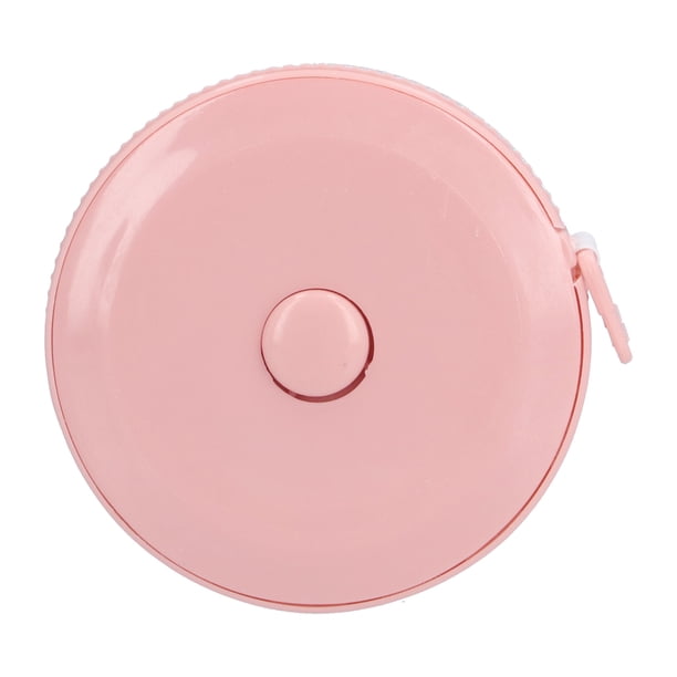 Cinta Métrica Retráctil, Carcasa De Plástico ABS, Calor Elástico Con Escala En Cm Y Pulgadas Para Medida Corporal De Costura A Medida