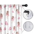 thumbnail image 4 of Blackout Kids Curtains,Fairy Princess Butterfly Pattern Childrens Insulated Curtains Set Of 2,Bedroom Essentials,Toddler Room Decor 42"x84", 4 of 5