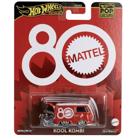 Hot Wheels Mattel VW Kool Kombi 80th Anniversary Pop Culture Premium