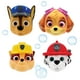 thumbnail image 1 of Set de juguetes Squirt de Nickelodeon Paw Patrol Chase, Marshall, Rubble y Skye para que los niños se diviertan a la hora del baño, multicolor, 4 piezas, 1 of 7