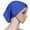 A-Blue1, variant on Turban for Women qinhaie Soft Breathable Turban Hat for Women, Cotton Hair Cover Wrap Cap, Solid or Floral Daily Headwear Blue1 Trucker Hats One Size
