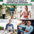 thumbnail image 3 of ERHIVORA Decompression Back Belt with Red Light Heating and Massage, Back Reliever, Inflatable Back Brace for Spinal Lumbar Woman Men Heating Pad, 3 of 8
