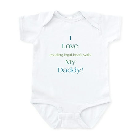 

CafePress - Daddy s Legal Briefs Infant Bodysuit - Baby Light Bodysuit Size Newborn - 24 Months