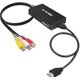 thumbnail image 1 of RCA to HDMI Converter Composite to HDMI Adapter Support 1080p Pal/NTSC A Fiis null null none, 1 of 5