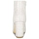 thumbnail image 3 of Botines de Tobillo Tacón grueso con Punta Puntiaguda Allegra K brillante blanco 40, 3 of 7