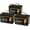 3-Pack 12.8V 100Ah, variant on GRNOE 12V 200Ah LiFePO4 Battery Built-in 200A BMS 2560Wh Energy Storage Iron Phosphate 3000-15000 Deep Cycles Battery for Solar Trolling Motor RV