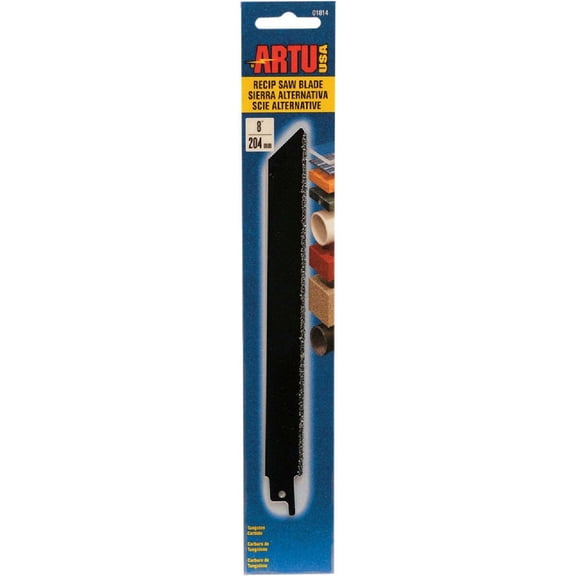 ARTU 8 In. Carbide Grit Reciprocating Saw Blade 01814
