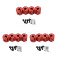 thumbnail image 2 of tssuouriy Adaptateur d'Entraînement de Moyeu de Roue RC Robuste pour Voiture SCX10 CC01 1/10 RC 12mm Rouge 3Set, 2 of 6