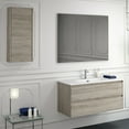thumbnail image 3 of Ws Bath Collections Perla C100.100 GP Perla 40" Wall Mounted Single Basin Vanity Set -, 3 of 7