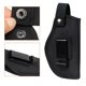 thumbnail image 5 of Funda portátil para equipo, funda de transporte oculta, funda para cintura con clip, 1 pieza, color negro ER, 5 of 6