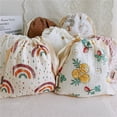 thumbnail image 2 of Paquete de gasa de algodón Bolsillo para el hogar Bolsa de almacenamiento de viaje Bolsa de almacenamiento de artículos diversos Bolsa de algodón, 2 of 6