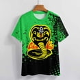 thumbnail image 4 of Cobra Kai T-Shirt for Men Women, Unisex Crew Neck Tee, Casual Short Sleeve Tops, S-6XL, 4 of 9