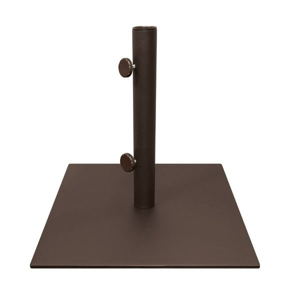 SimplyShade 18" Bronze Outdoor Durable Square Base 35 lbs