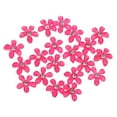 thumbnail image 2 of Abbracc 20 Pcs Boutons en Résine avec Strass Cristal Perles Plates DIY Rose Rouge, 2 of 7