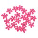 thumbnail image 2 of 20 botones de sastrería con parte trasera plana y decoración de diamantes de imitación para ropa Rosa roja, 2 of 7
