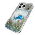 thumbnail image 2 of Detroit Lions Linen Logo iPhone Glitter Case, 2 of 6