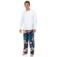 thumbnail image 3 of The Polar Express Pajamas Men's Ticket To Ride Plush Fleece Lounge Sleep Pants, 3 of 7