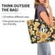 thumbnail image 2 of Fotbe Mushrooms Honeycomb Bolsa Tote Estética de Lona con Estampado para Mujer - Bolsa Reutilizable de Hombro Casual para Vacaciones, Compras, Trabajo y Gimnasio, 2 of 8