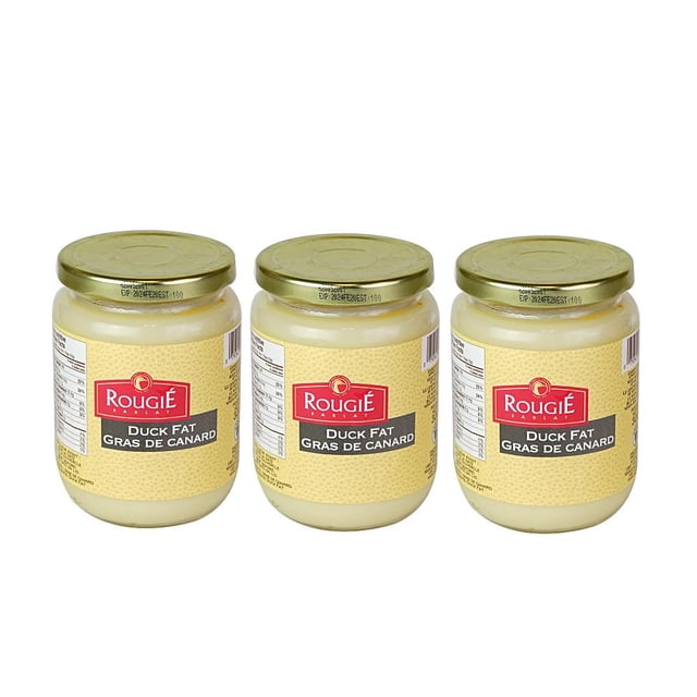 Rougie Duck Rendered Fat Conserve - 320g (11.28 oz) | Delicious Gourmet Ingredient Perfect for Your Next French Recipe