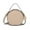 Beige, variant on Mallory Women's Circle Crossbody Bag, Vegan Leather Round Bag Satchel Purse Handbag by Mia K. - Beige Sand