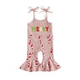 thumbnail image 1 of Mameluco de una sola pieza con bastón de caramelo navideño Rarjuiey para niña, 1 of 7