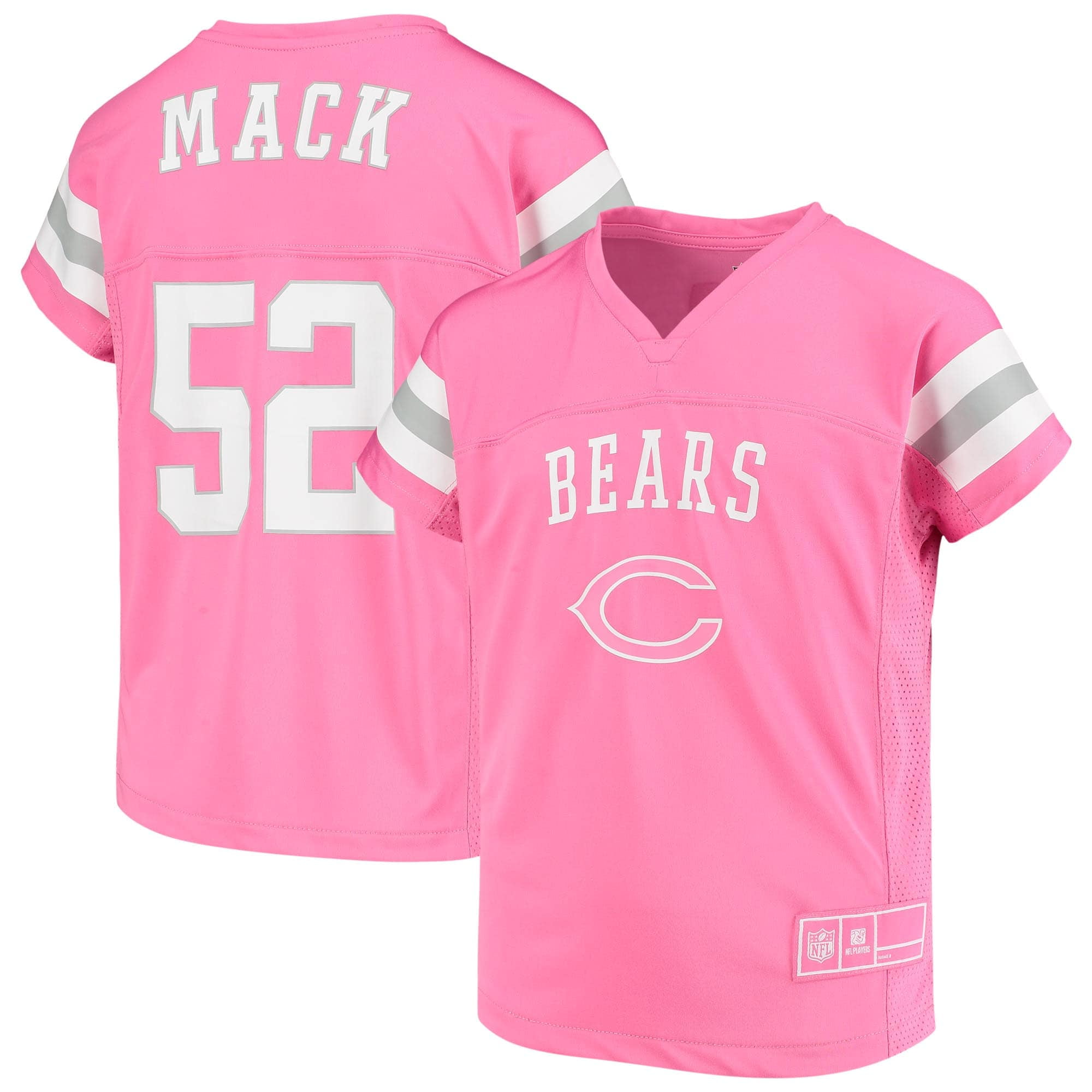 pink chicago bears shirt