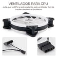 thumbnail image 2 of Ventilador Gamer Para Gabinete del Cpu Luz Led Rgb 25cm *12cm elegate rgb gabinete, 2 of 5