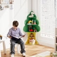 thumbnail image 3 of Tree Bookshelf for Kids, 5-Tier Toddler  Corner Bookcase, Space-Saving Freestanding Book Shelf & Toy Storage Organizer for Kids Room, Playroom, Classroom, Nursery, Daycare (Tree), 3 of 7