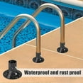 thumbnail image 4 of Stainless Steel Pool Ladder Mount Bracket - Flange Installation Kit for Safety Accessories, 4 of 4