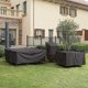 thumbnail image 4 of Cubierta para muebles de exterior, cubierta protectora impermeable para mesa de jardín Oxford 210d para muebles de exterior, resistente al viento, a la lluvia, a los rayos UV y al polvo 213 * 132 * 74 Rojo Verde Cocina, Decoración y Otros, 4 of 4