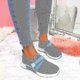 thumbnail image 2 of Slip-on Shoes With Orthopedic Sole Womens Fashion Sneakers Platform Sneaker For Women Walking Shoes, 2 of 5
