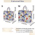 thumbnail image 2 of FORMRS Womens Corduroy Tote Bag Crossbody Shoulder Purse Handbag with Detachable Strap, Watercolor Butterfly Pattern, 2 of 7