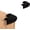 Black, variant on 4 Piece Set of Soft Corner Protector Baby Proofing Edge and Corner Guards, Furniture Table Corner Protectors, Safety Pre Taped Rubber Corner Protectors for Fireplaces, Stairs, and Cabinets